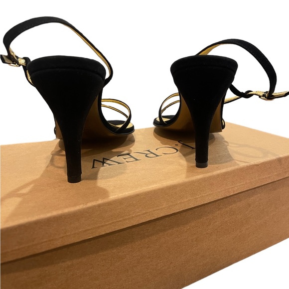 J CREW Nicolette Strappy Suede Heels - Picture 3 of 6